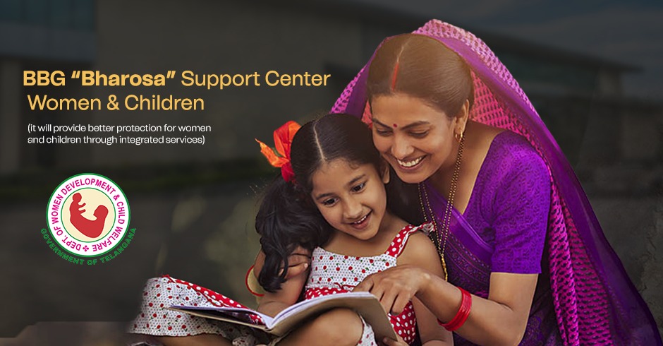 BBG Empowers Girl Children Through New Bharosa Centers in Shamshabad and Bhongir